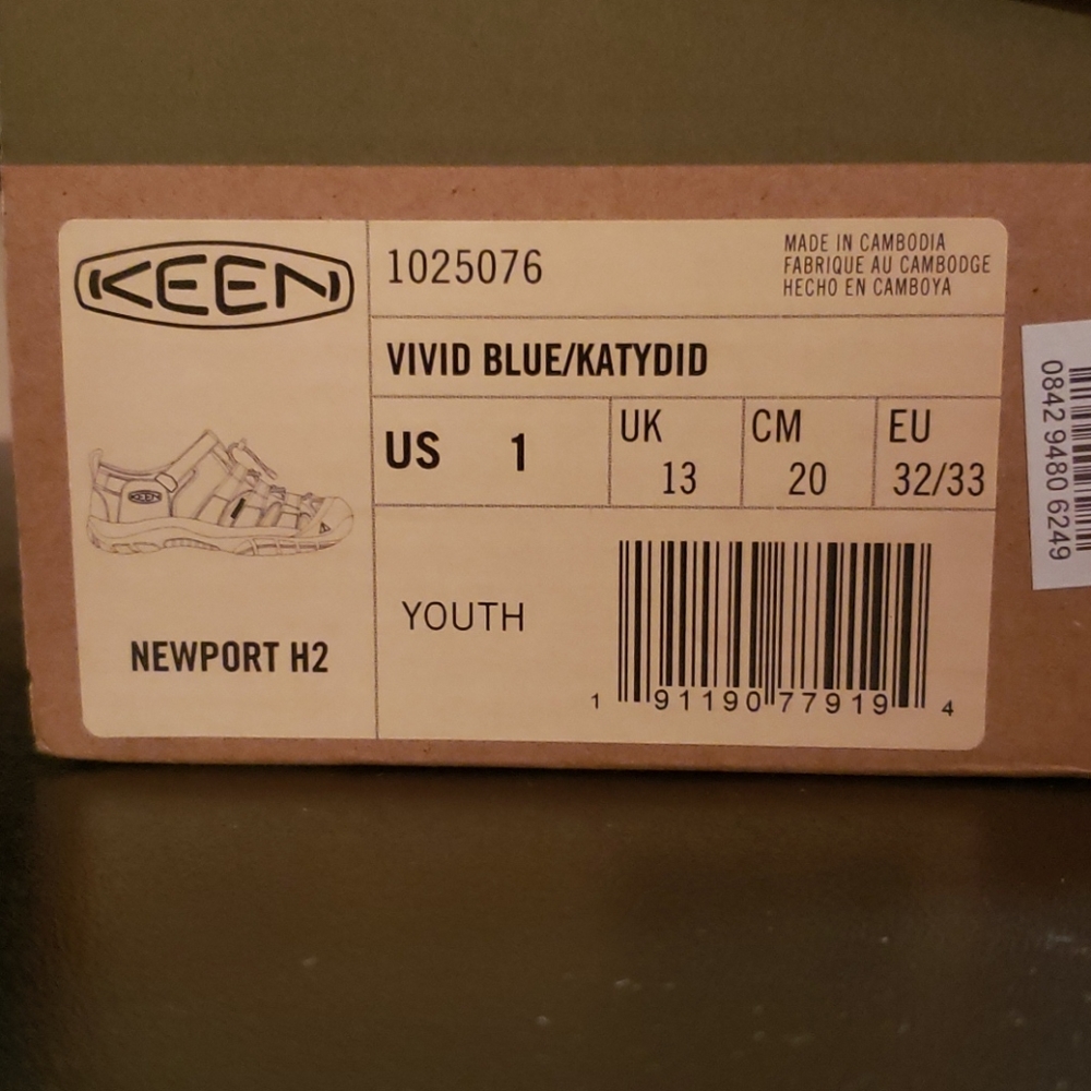 Keen size 1 youth